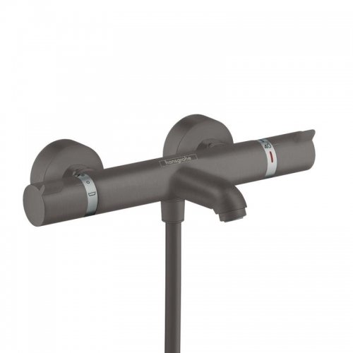 Купить Термостатический смеситель для ванны Hansgrohe Ecostat Comfort Brushed Black (13114340) Черный глянцевый в Киеве vannaja.kiev.ua