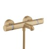 Купить Термостатический смеситель для ванны Бронза Hansgrohe Ecostat Comfort Brushed Bronze (13114140) в Киеве vannaja.kiev.ua