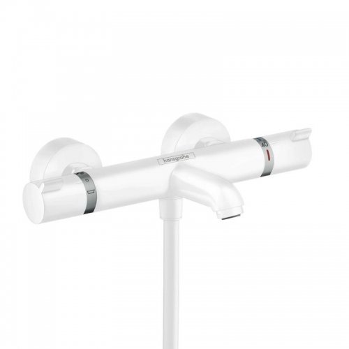 Купить Термостатический смеситель для ванны белый матовый Hansgrohe Ecostat Comfort Matt White (13114700) в Киеве vannaja.kiev.ua