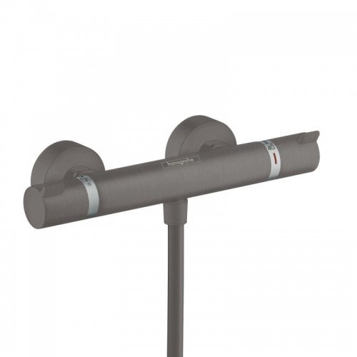 Купить Термостатический смеситель для душа Hansgrohe Ecostat Comfort Brushed Black (13116340) в Киеве vannaja.kiev.ua