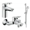 Купить Hansgrohe Logis Loop 1062017 Набор Смесителей для Ванны Умывальник 100 Logis Loop 71151000+71244000+27353400 в Киеве vannaja.kiev.ua