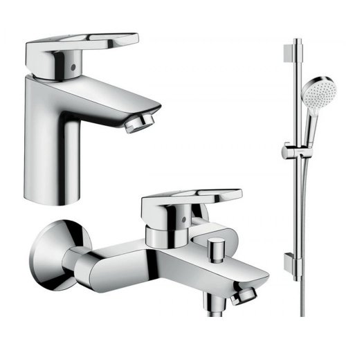 Купить Hansgrohe Logis Loop 1062017 Набор Смесителей для Ванны Умывальник 100 Logis Loop 71151000+71244000+27353400 в Киеве vannaja.kiev.ua