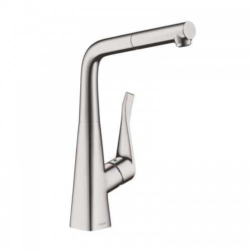 Змішувач для кухні Hansgrohe Metris (14821800) Купити Змішувач для кухні Hansgrohe Metris (14821800) в Києві vannaja.kiev.ua