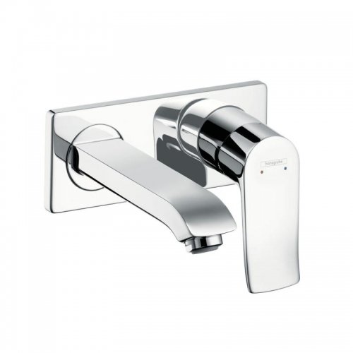 Купить Смеситель для раковины Hansgrohe 31251 Metris 31251000 LowFlow наружная частная, расход воды – 3,5 л/мин. в Киеве vannaja.kiev.ua