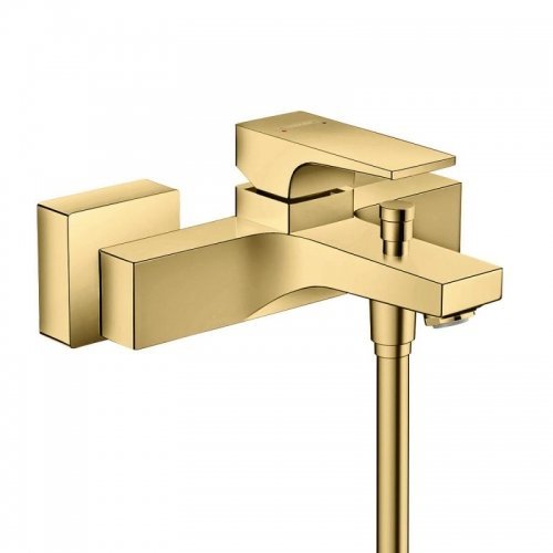 Настенный смеситель для ванны Hansgrohe Metropol Polished Gold Optic (32540990) Купить Настенный смеситель для ванны Hansgrohe Metropol Polished Gold Optic (32540990) в Киеве vannaja.kiev.ua
