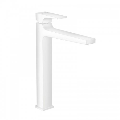 Купити Змішувач для раковини Hansgrohe Metropol Matt White (32512700) в Києві vannaja.kiev.ua