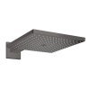 Купить Верхний душ Hansgrohe Raindance E 300 мм Brushed Black 26238340 хром черный матовый в Киеве vannaja.kiev.ua