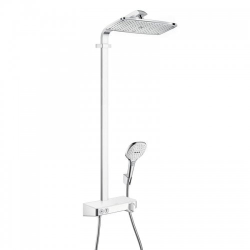 Купить Душевая стойка Hansgrohe Raindance Select E 360 ST Showerpipe EcoSmart (27287400) в Киеве vannaja.kiev.ua