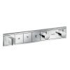 Термостат Hansgrohe 15356 RainSelect 15356000 з тримачем для душу, на три споживача термостат з кнопками для керування душ лійками Купити Термостат Hansgrohe 15356 RainSelect 15356000 з тримачем для душу, на три споживача термостат з кнопками для керування душ лійками в Києві vannaja.kiev.ua