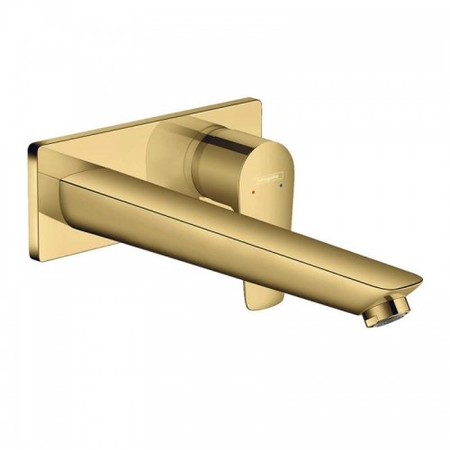 Купить Смеситель для раковины Hansgrohe Talis E, 225 мм Polished Gold Optic (71734990) в Киеве vannaja.kiev.ua