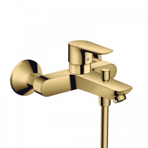 Купить Настенный смеситель для ванны Hansgrohe Talis E Polished Gold Optic (71740990) в Киеве vannaja.kiev.ua