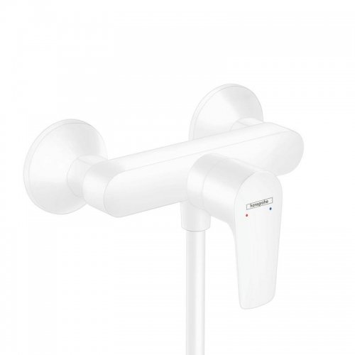 Купить Настенный смеситель для душа Hansgrohe Talis E Matt White (71760700) в Киеве vannaja.kiev.ua