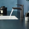 Купить Смеситель для раковины Hansgrohe Talis E CoolStart Matt Black (71713670) в Киеве vannaja.kiev.ua