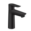 Купить Чорные матовые Смеситель для раковины Hansgrohe Talis E Matt Black 71710670 110 с донным клапаном pop-up в Киеве vannaja.kiev.ua