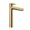 Купить Смеситель для раковины Hansgrohe Talis E Polished Gold Optic 71716990 золотой кран в Киеве vannaja.kiev.ua