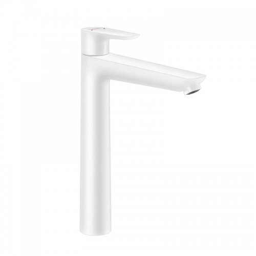 Купить Смеситель для раковины Hansgrohe Talis E Matt White (71716700) в Киеве vannaja.kiev.ua