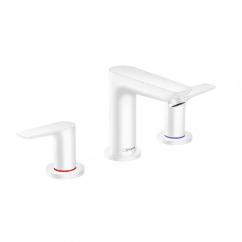 Купить Смеситель для раковины Hansgrohe Talis E Matt White (71733700) в Киеве vannaja.kiev.ua