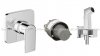 Купить Гигиенический душ квадратный Hansgrohe Vernis Shape E EcoSmart 71629210 все вместе комплект Вернис Шейп в Киеве vannaja.kiev.ua