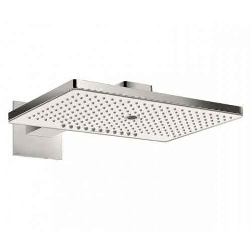Купить HANSGROHE RAINMAKER SELECT 24005400 2jet Верхний душ с держателем 450 мм белый/хром в Киеве vannaja.kiev.ua