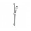 Гарнитур со штангой HANSGROHE 26533400 Crometta 1jet набор 0,65 м белый/хром Купить Гарнитур со штангой HANSGROHE 26533400 Crometta 1jet набор 0,65 м белый/хром в Киеве vannaja.kiev.ua