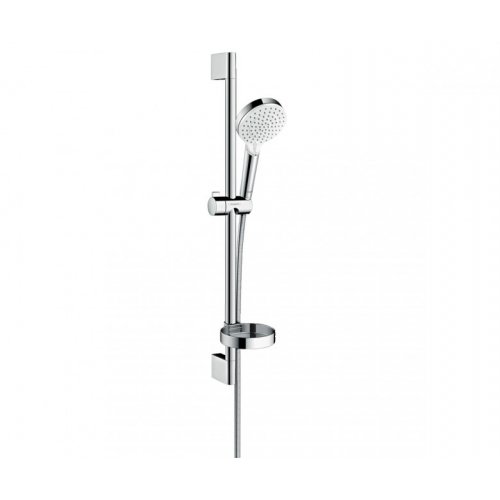 Душевой набор HANSGROHE CROMETTA VARIO 26553400 с мыльницей Casetta белый/хром Купить Душевой набор HANSGROHE CROMETTA VARIO 26553400 с мыльницей Casetta белый/хром в Киеве vannaja.kiev.ua
