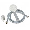 Купить Гарнитур HANSGROHE 26667400 Crometta 100 Vario Porter Ручной душ с держателем и шлангом белый Хром в Киеве vannaja.kiev.ua