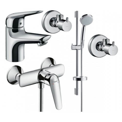 Набор для ванной 4 в 1 HANSGROHE NOVUS 710262774 Хром Купить Набор для ванной 4 в 1 HANSGROHE NOVUS 710262774 Хром в Киеве vannaja.kiev.ua