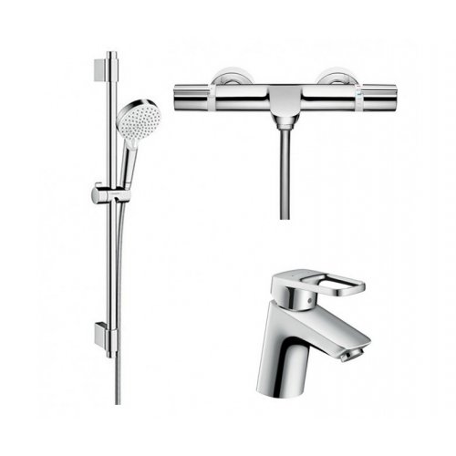 Купить Смесители набором HANSGROHE 71150000+15348000+27353400 LOGIS LOOP Versostat2 в Киеве vannaja.kiev.ua