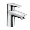 Купить Смеситель на раковину Hansgrohe 71700 Talis E 71700000 однорычажный латунный цвет – хром 80 мм, с донным клапаном pop-up в Киеве vannaja.kiev.ua