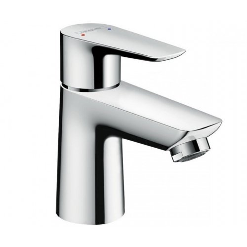 Купить Смеситель на раковину Hansgrohe 71700 Talis E 71700000 однорычажный латунный цвет – хром 80 мм, с донным клапаном pop-up в Киеве vannaja.kiev.ua