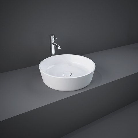 RAK HAR106AWHA Ceramics Moon Умывальник на столешницу 42 см раковина Купить RAK HAR106AWHA Ceramics Moon Умывальник на столешницу 42 см раковина в Киеве vannaja.kiev.ua