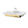 Керамическая раковина 92 см Artceram Hermitage, white glossy/gold bicolor (HEL005 01; 56) Купить Керамическая раковина 92 см Artceram Hermitage, white glossy/gold bicolor (HEL005 01; 56) в Киеве vannaja.kiev.ua
