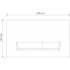 Кнопка змиву IMPRESE I8040B Чорна soft touch Купити Кнопка змиву IMPRESE I8040B Чорна soft touch в Києві vannaja.kiev.ua