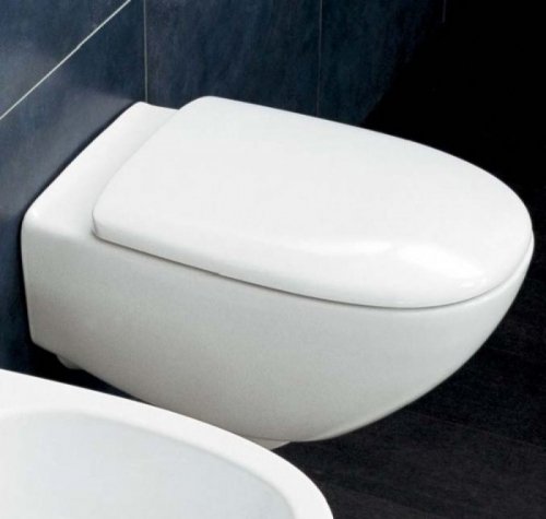 Купить Подвесной безободковый унитаз Flaminia Spin goclean, white (5085G) в Киеве vannaja.kiev.ua