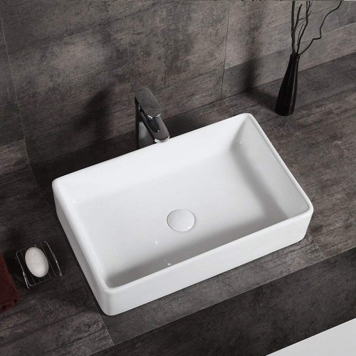 Купить Прямоугольная мойка на стол в ванной Jaquar JDS 51х40 см JDS-WHT-25907N Раковина JDSWHT25907N в Киеве vannaja.kiev.ua