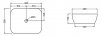 Раковина Jaquar JDS 38х48 см JDSWHT25 прямокутна на стільницю JDS-WHT-25909 Купити Раковина Jaquar JDS 38х48 см JDSWHT25 прямокутна на стільницю JDS-WHT-25909 в Києві vannaja.kiev.ua