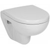 Купить Jika H8233820000001 + H8933853000001 Lyra Plus Унитаз Консольный compact 8.2338.2.000.000.1 Крышка с доводчиком в Комплекте 49 см в Киеве vannaja.kiev.ua