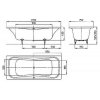KALDEWEI 216015320001 Dyna Duo 170х75 - Ванна Стальная 2160 Цвет Белый Толщина Стали 3,5 мм Купить KALDEWEI 216015320001 Dyna Duo 170х75 - Ванна Стальная 2160 Цвет Белый Толщина Стали 3,5 мм в Киеве vannaja.kiev.ua