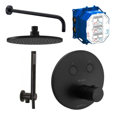 Душевой набор Paffoni Compact-T Tondo, черный (Kit Compact-T Tondo Nero) Купить Душевой набор Paffoni Compact-T Tondo, черный (Kit Compact-T Tondo Nero) в Киеве vannaja.kiev.ua