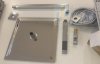 Купить Купить Paffoni KITLES078CR Душевая система shower скрытого монтажа со смесителем с верхним и ручным душем 300 мм цвет хром с доставкой  в Киеве vannaja.kiev.ua