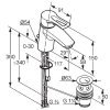 KLUDI MX 331250562 Однорычажный смеситель для умывальника Германии Купить KLUDI MX 331250562 Однорычажный смеситель для умывальника Германии в Киеве vannaja.kiev.ua