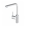 Купить Kludi L-ine 428140577 Кухонный однорычажный смеситель поворотный клуди лайн в Киеве vannaja.kiev.ua