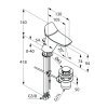 KLUDI 530290575 AMBIENTA Однорычажный Смеситель на Умывальник DN 15 Хром Германия Купить KLUDI 530290575 AMBIENTA Однорычажный Смеситель на Умывальник DN 15 Хром Германия в Киеве vannaja.kiev.ua
