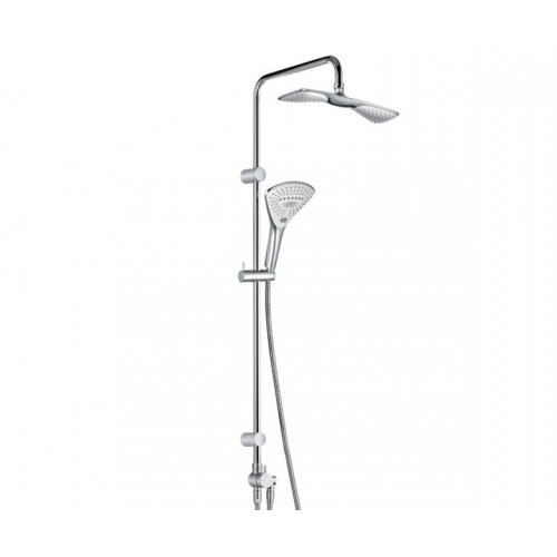 Купить Душевая система для смесителя крана KLUDI 6709105-00 Dual Shower System 670910500 душевая стойка, Хром в Киеве vannaja.kiev.ua