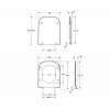 Купить Kolo L30115000 MODO L30115 Сидушка для унитазу Slim дюропласт с микролифтом в Киеве vannaja.kiev.ua