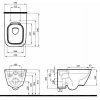 Купить KOLO L33120000 + L30112000 Modo Rimfree Унитаз подвесной без ободка с Крышкой SOFT CLOSE L30112 KOLO L33120 в Киеве vannaja.kiev.ua