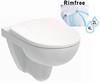 Купити KOLO M33120000 + M30112000 NOVA PRO Унітаз Підвісна Rimfree без обідка + Сидушка Soft Close дуропласт в Києві vannaja.kiev.ua