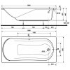 KOLO XWP3090 COMFORT 190 Х 90 см XWP3090000 Ванна Прямоугольная Акриловая + Ножки SN8 XWP3090/0290 чцз3090 Купить KOLO XWP3090 COMFORT 190 Х 90 см XWP3090000 Ванна Прямоугольная Акриловая + Ножки SN8 XWP3090/0290 чцз3090 в Киеве vannaja.kiev.ua