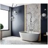 Купити L10403 030 Душова стійка Bossini Cosmo L10403.030 Душова колона з термостатом з верхнім душем ручним душем зі шлангом L10403000030008 в Києві vannaja.kiev.ua