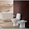 Купить Kolo L89201000 Runa L89201 Унитаз-компакт с нижним подводом воды и косым выпуском сиденье из дюропласта цвет белый в Киеве vannaja.kiev.ua